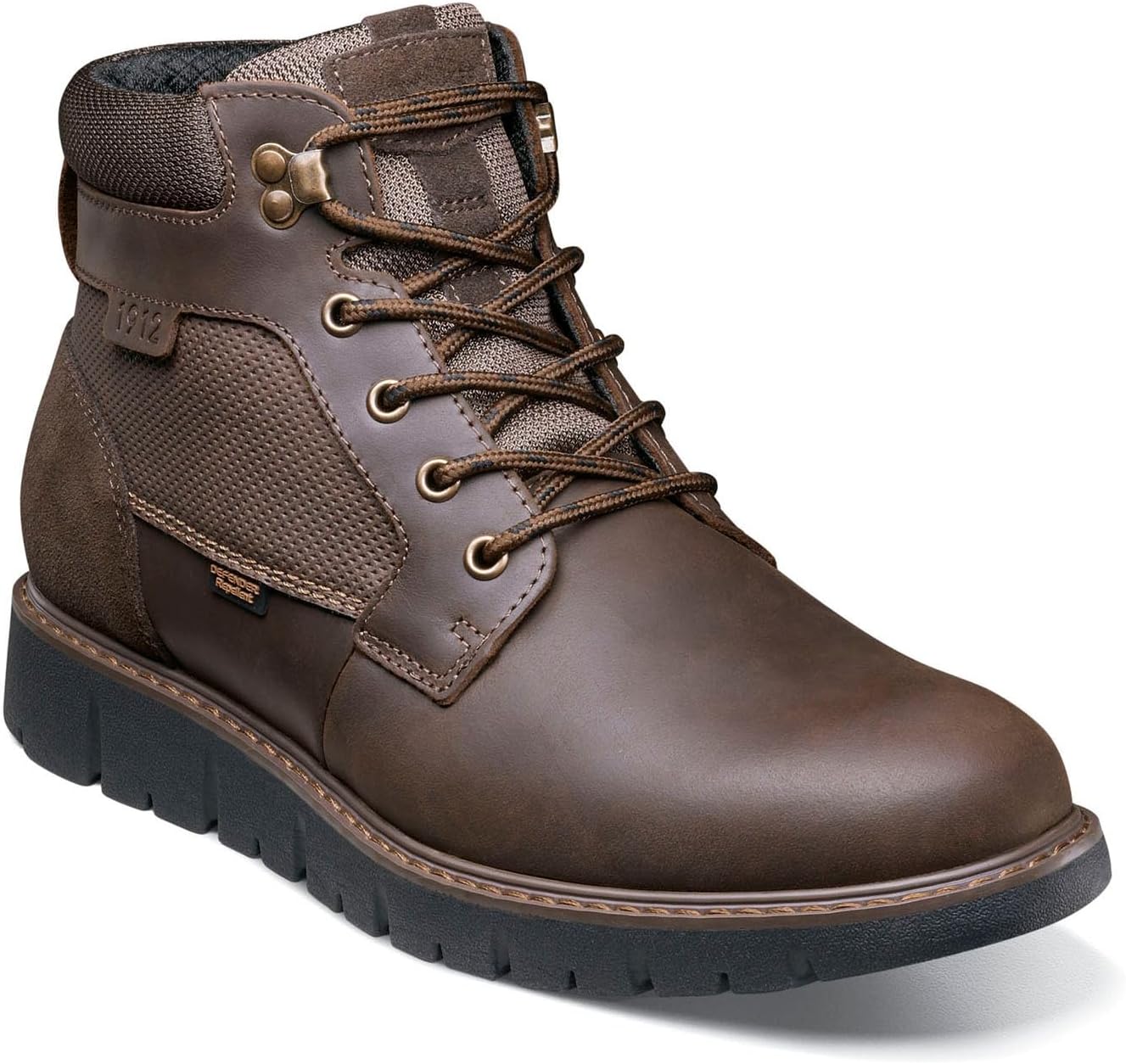 

Мужские ботинки Nunn Bush, модель Karnak с гладким носком, коричневый