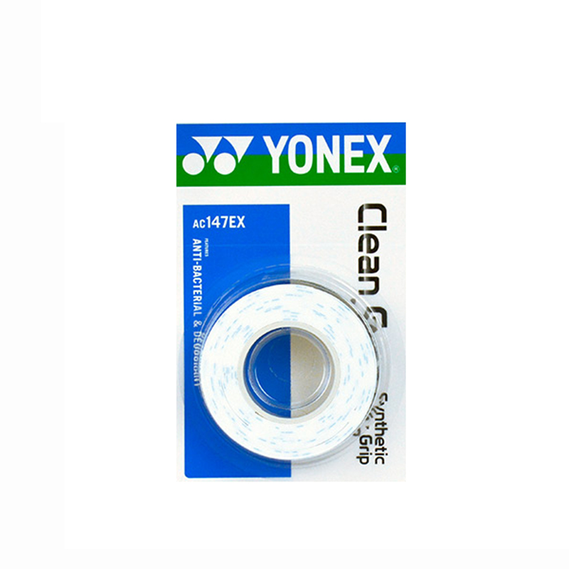

Лента для рукоятки бадминтонной ракетки из полиуретана, тонкая, для игры в помещении и на улице YONEX, белый