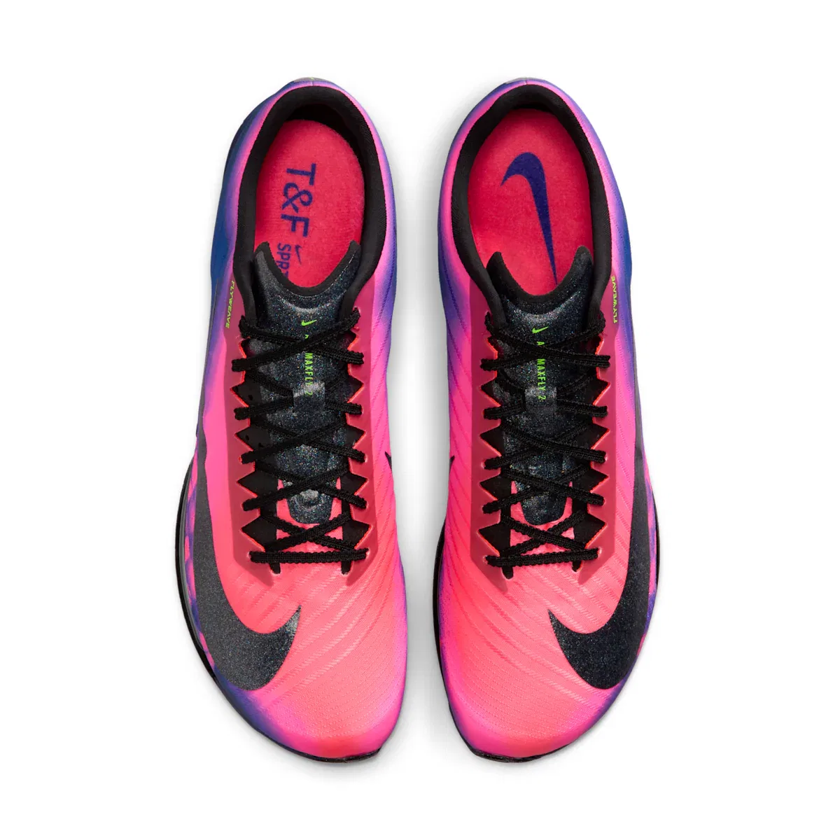 Мужские шиповки для легкой атлетики Maxfly 2 Glam Nike, фиолетовый — фото 4