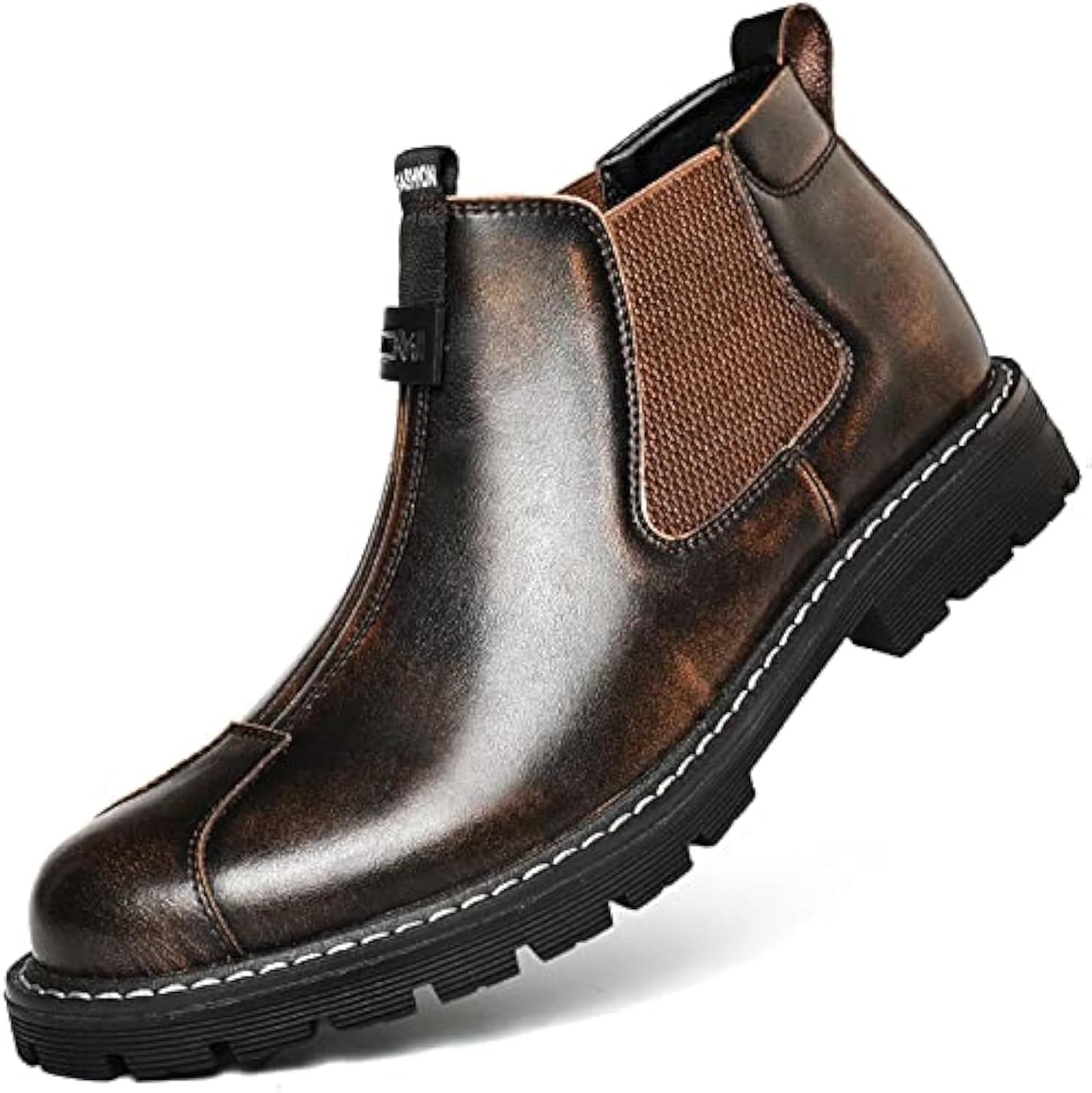 

Мужские ботинки челси, мужские оксфорды, классические кожаные туфли, мужские формальные, повседневные, для работы, модные, черные, коричневые, разные размеры, лоферы, без шнурков, мужские походные туфли из коровьей кожи, высокие кеды Dzujy