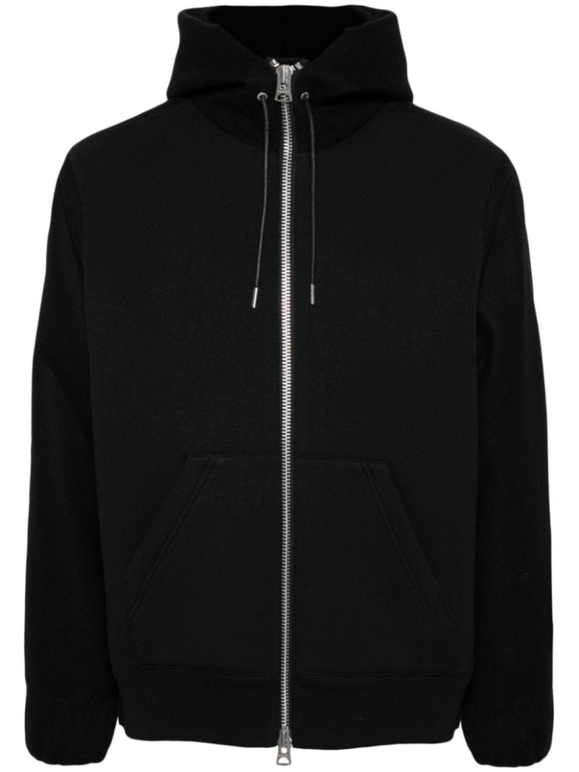 

Sacai худи со вставками, черный