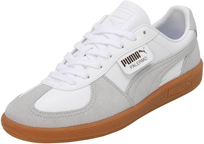 

Мужские винтажные кроссовки Puma Palermo, белый/серый