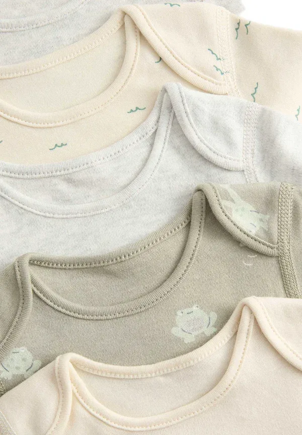 Боди Marks & Spencer 7Pk pure frog print, серый микс — фото 2