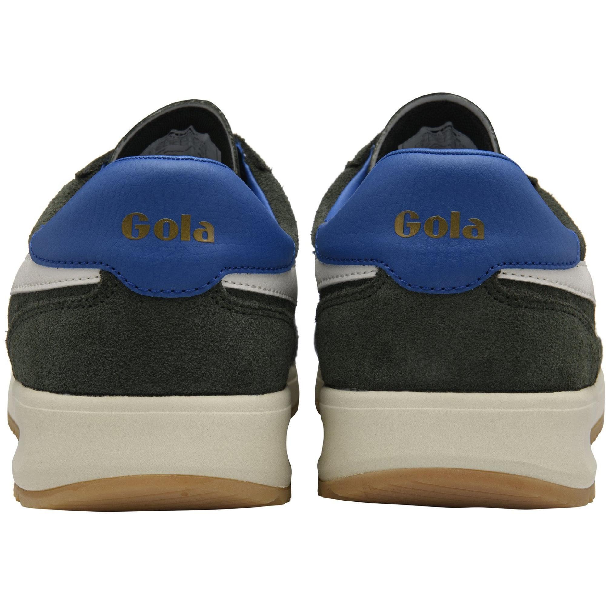 Мужские кроссовки Tornado '88 Gola, Dark Khaki/Off White/Marine Blue — фото 4