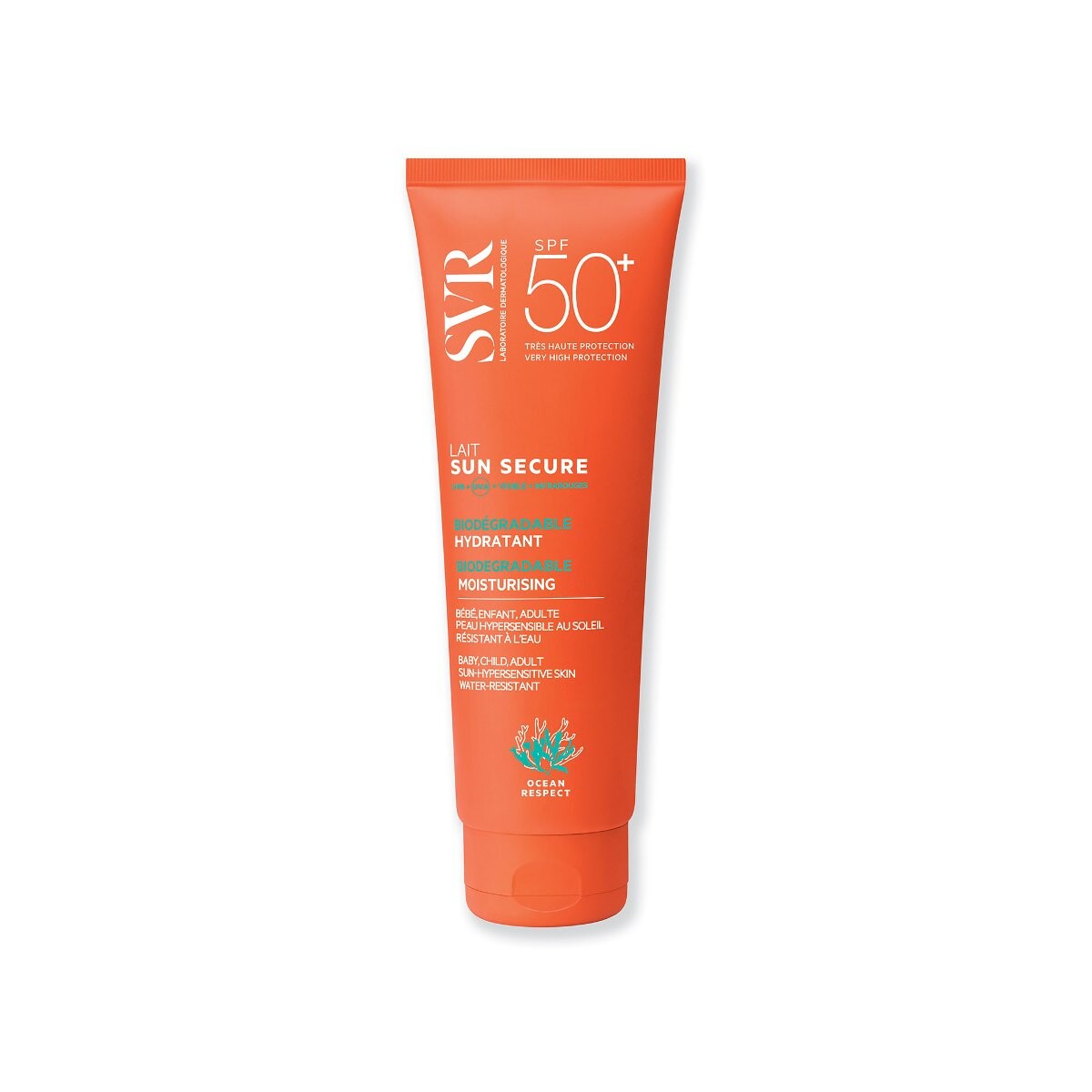 

Svr Sun Secure Lait, spf 50+, биоразлагаемый лосьон, 250 мл Global Pharmacia