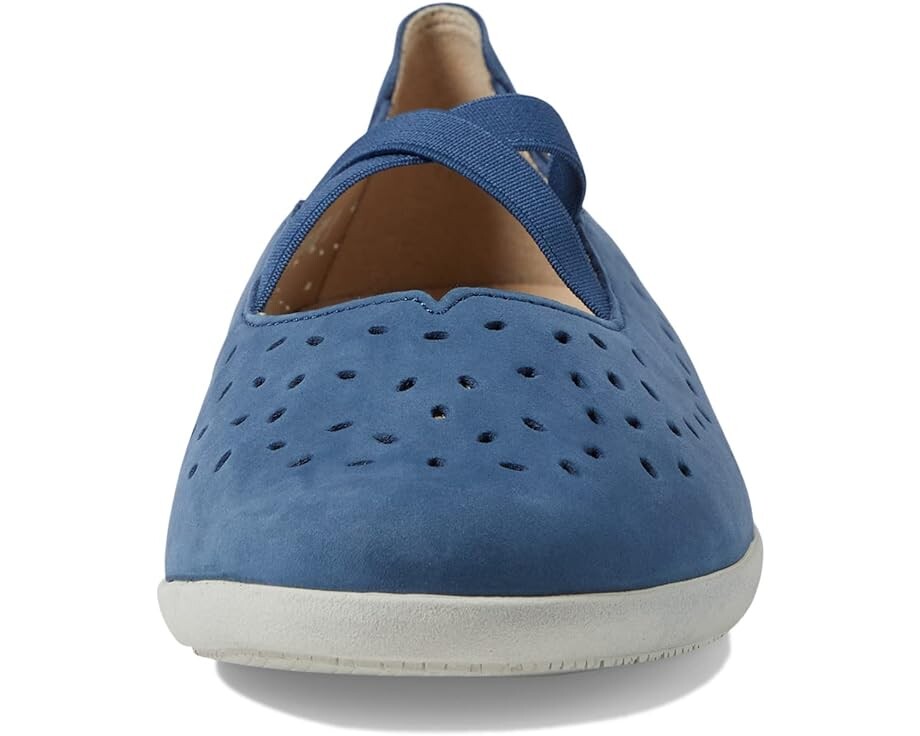 Туфли на плоской подошве Mephisto Karla Perf, цвет Denim Nubuck — фото 2