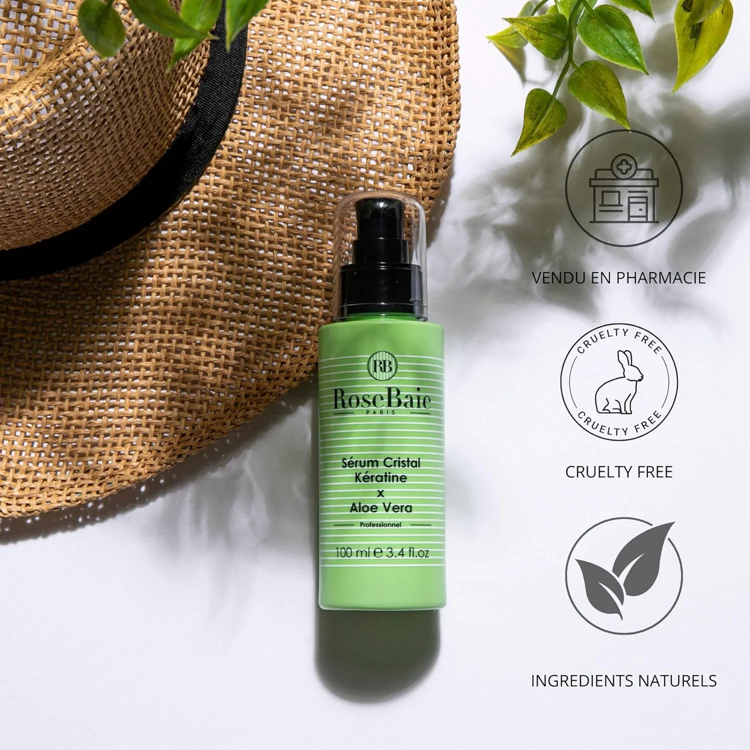 Сыворотка для волос «Cristal Keratin x Aloe Vera» от RoseBaie Rose Baie — фото 3