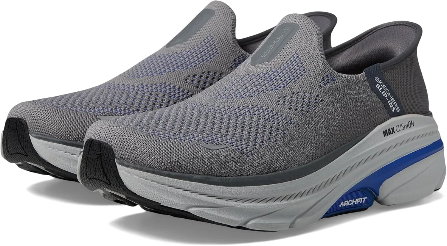 Мужские кроссовки Skechers Max Cushioning Arch Fit 2.0 Fortuitous 2.0, темно-серый