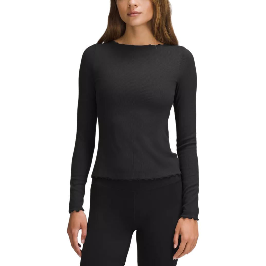 

Футболка Hold Tight Regular для женщин Lululemon, Black/BKL
