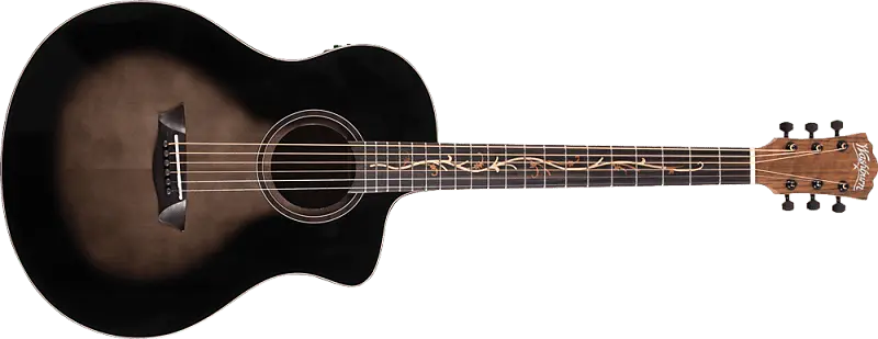 

Акустическая гитара Washburn Bella Tono Vite S9V Gloss Charcoal Burst