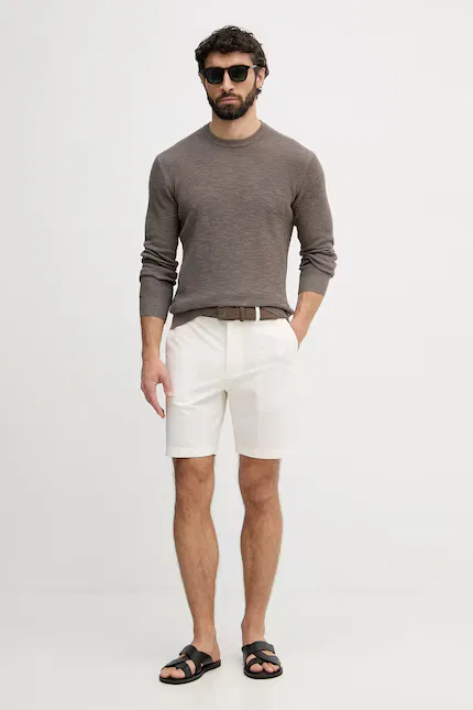 Шорты chino из эластичной ткани Tommy Hilfiger, бежевый — фото 2
