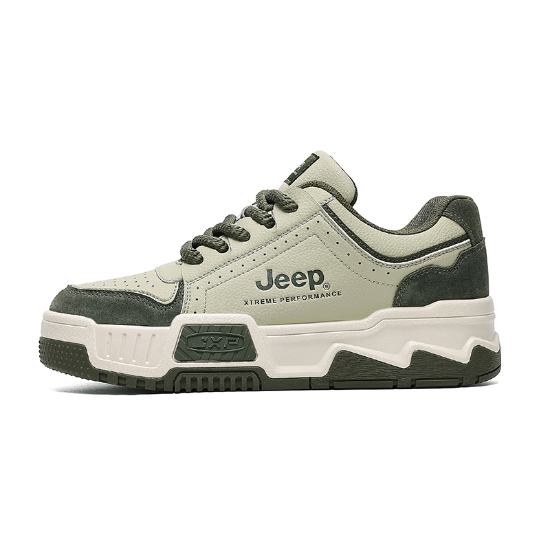 

Jeep Мужские лоу-топ скейтборд кроссовки светло-зеленые, цвет Light Green