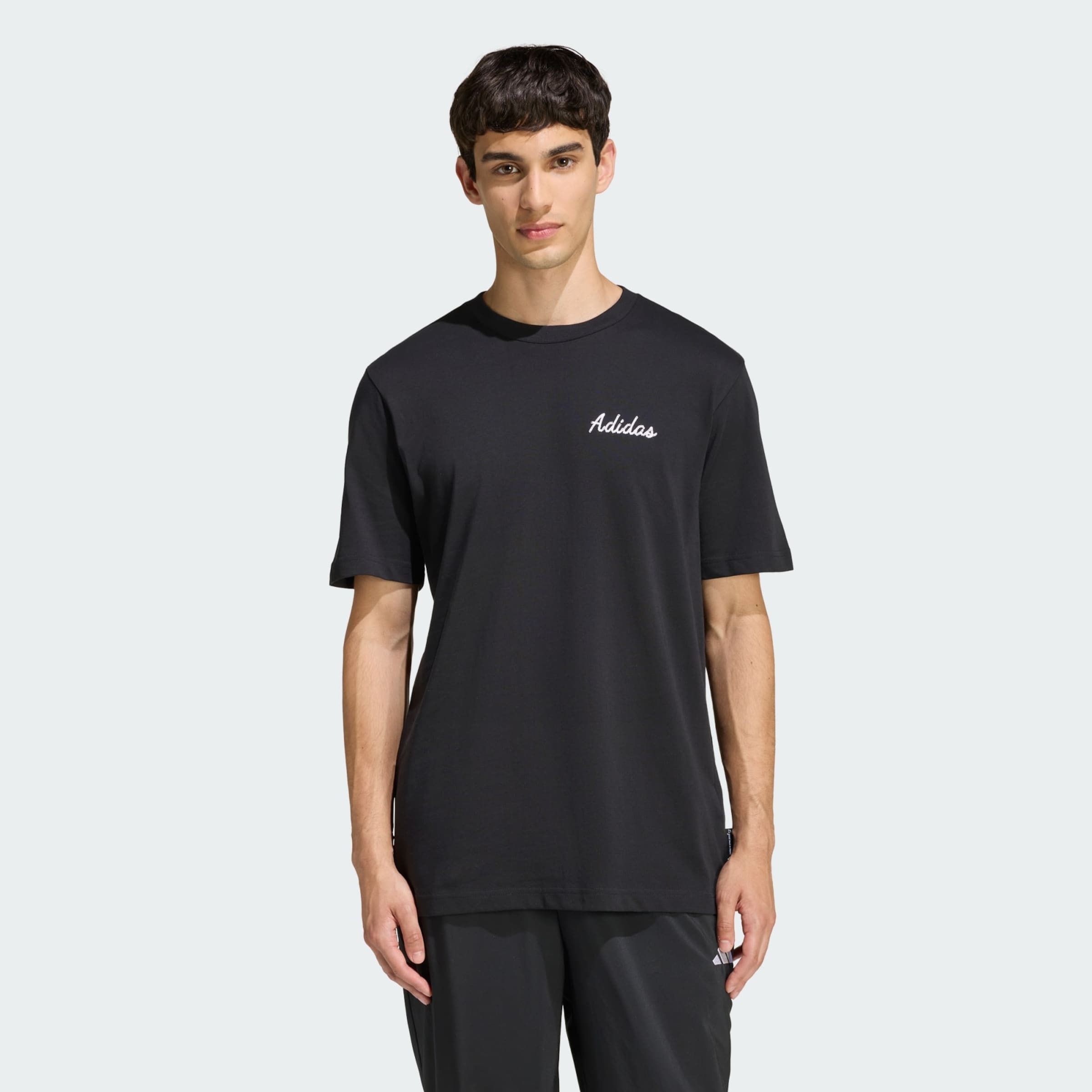 Adidas Sportswear Футболка 'Novelty Bowl' в черном цвете — фото 2