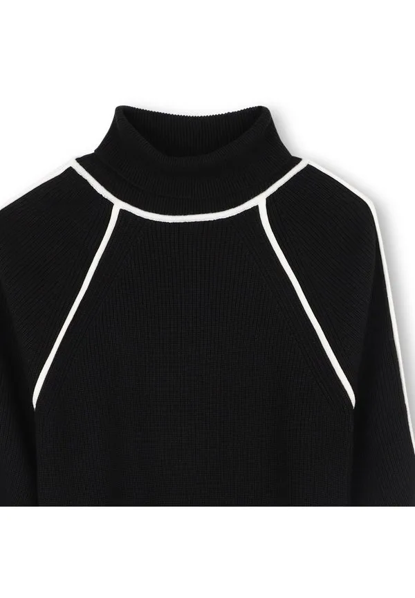 Платье-Свитер Boss Kidswear, Black — фото 4