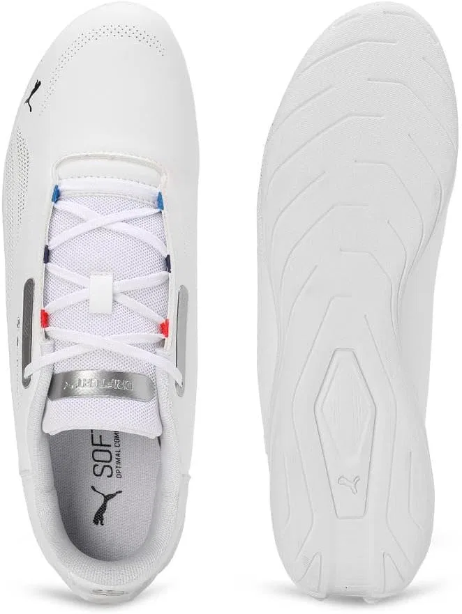 Кроссовки PUMA Unisex Adult Low Trainers BMW MMS Drift Cat Decima, White Opulent Garden — фото 4