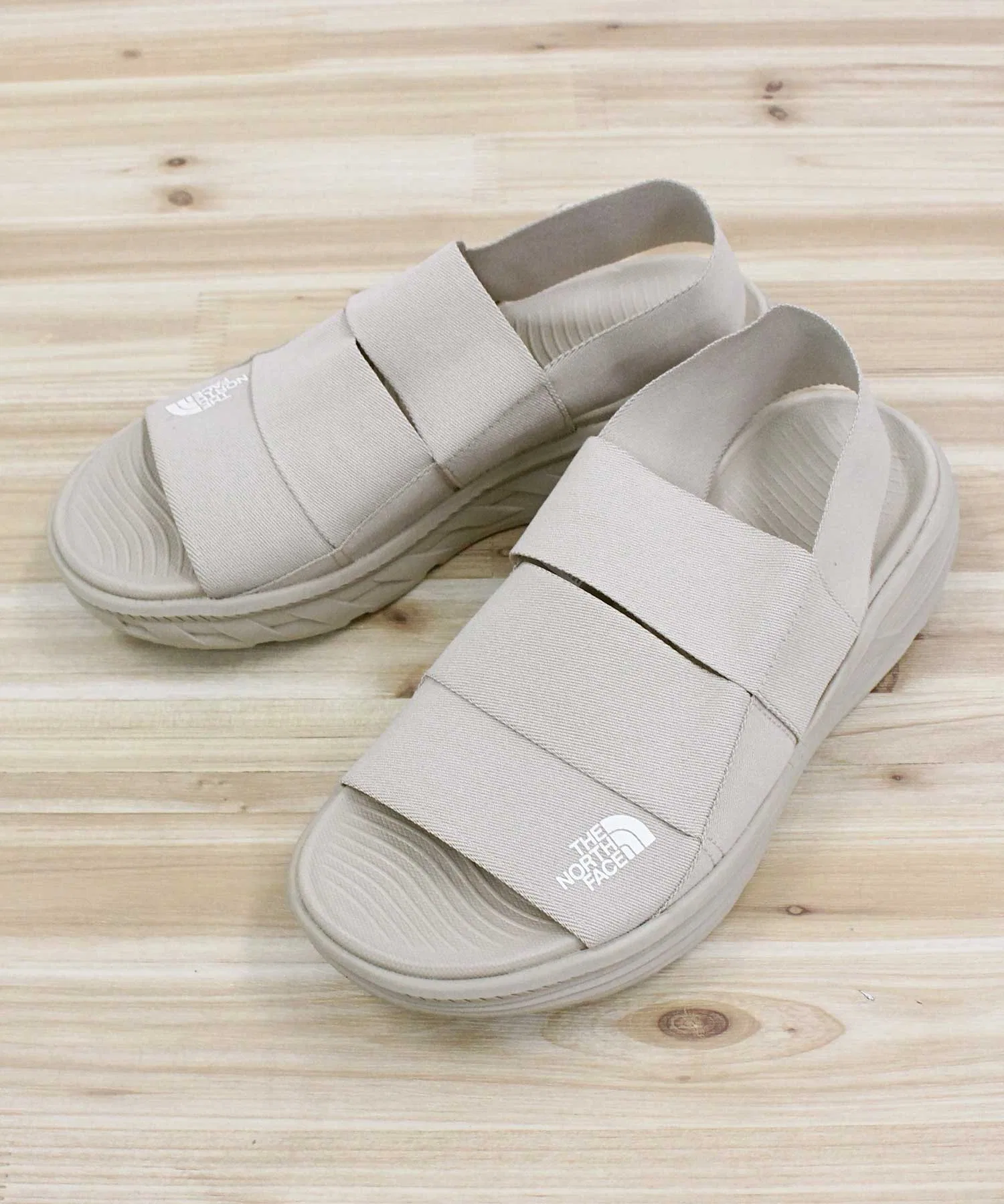 Унисекс спортивные сандалии THE NORTH FACE RECOVERY SANDAL, бежевые — фото 3