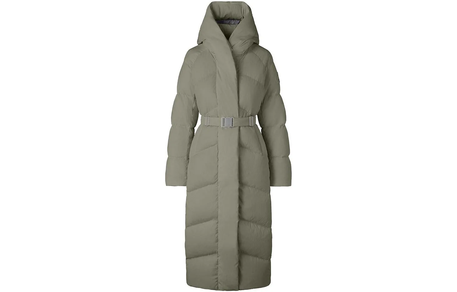 Утепленная парка с поясом Marlow Canada Goose, Mugwort Green