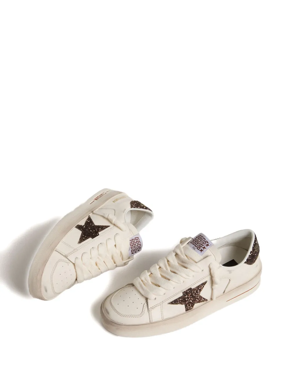 Кроссовки на шнуровке Golden Goose, нейтральный — фото 2
