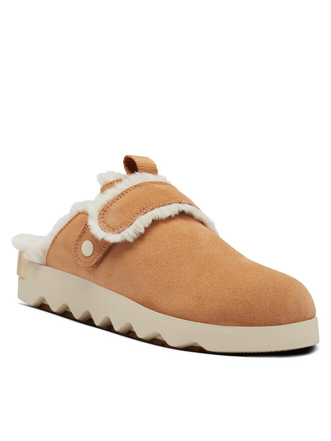 Домашние тапочки Sorel VIIbe Clog Suede Cozy 2048521253, коричневый — фото 3