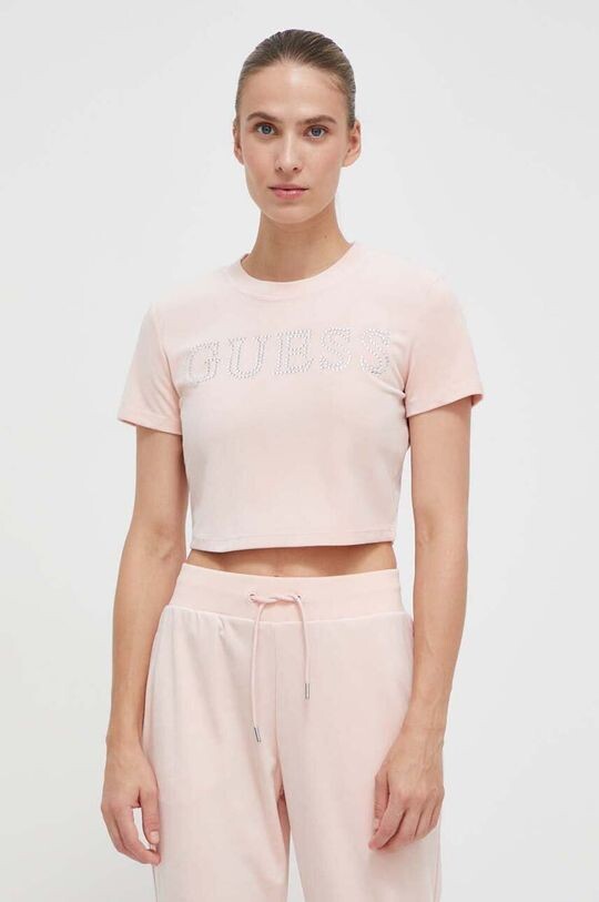 

Футболки Guess, розовый