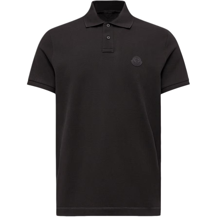 

Поло с логотипом Moncler, черный