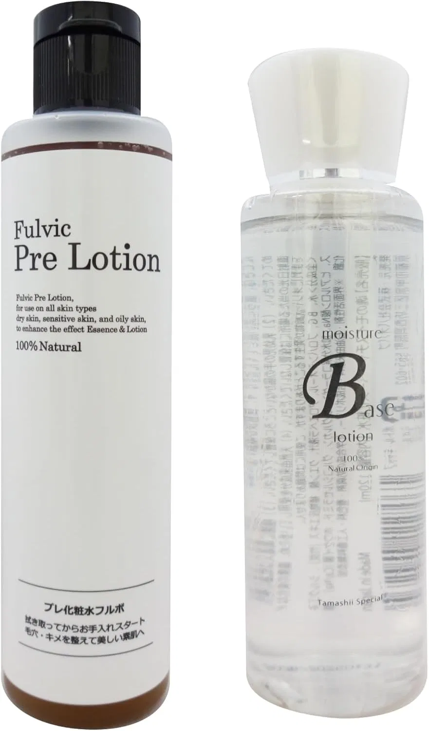 Набор Tamashii Special — Лосьонов для очищения и увлажнения Pre-Lotion Fulvic 200 мл + Moisture-Based Lotion 120 мл