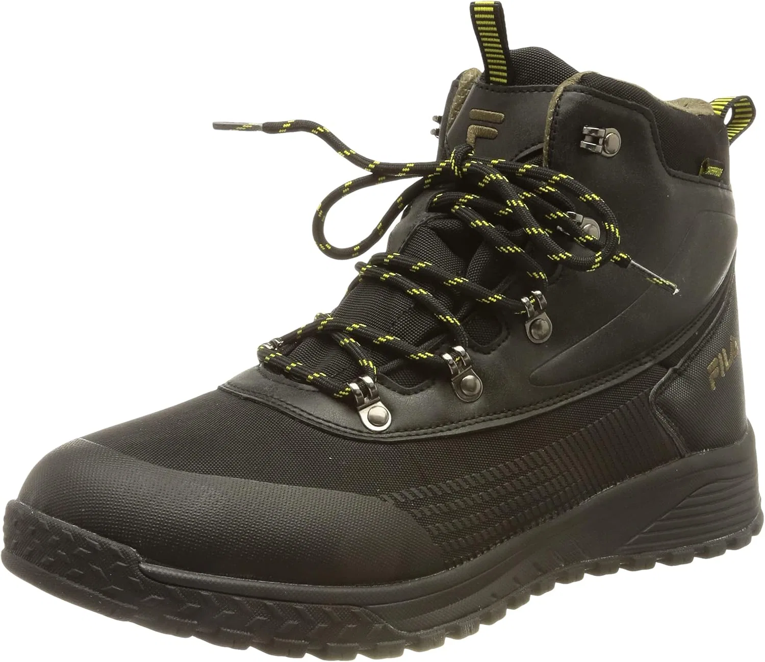 Мужские ботинки FILA Hikebooster Mid Boot, Black Warm Olive