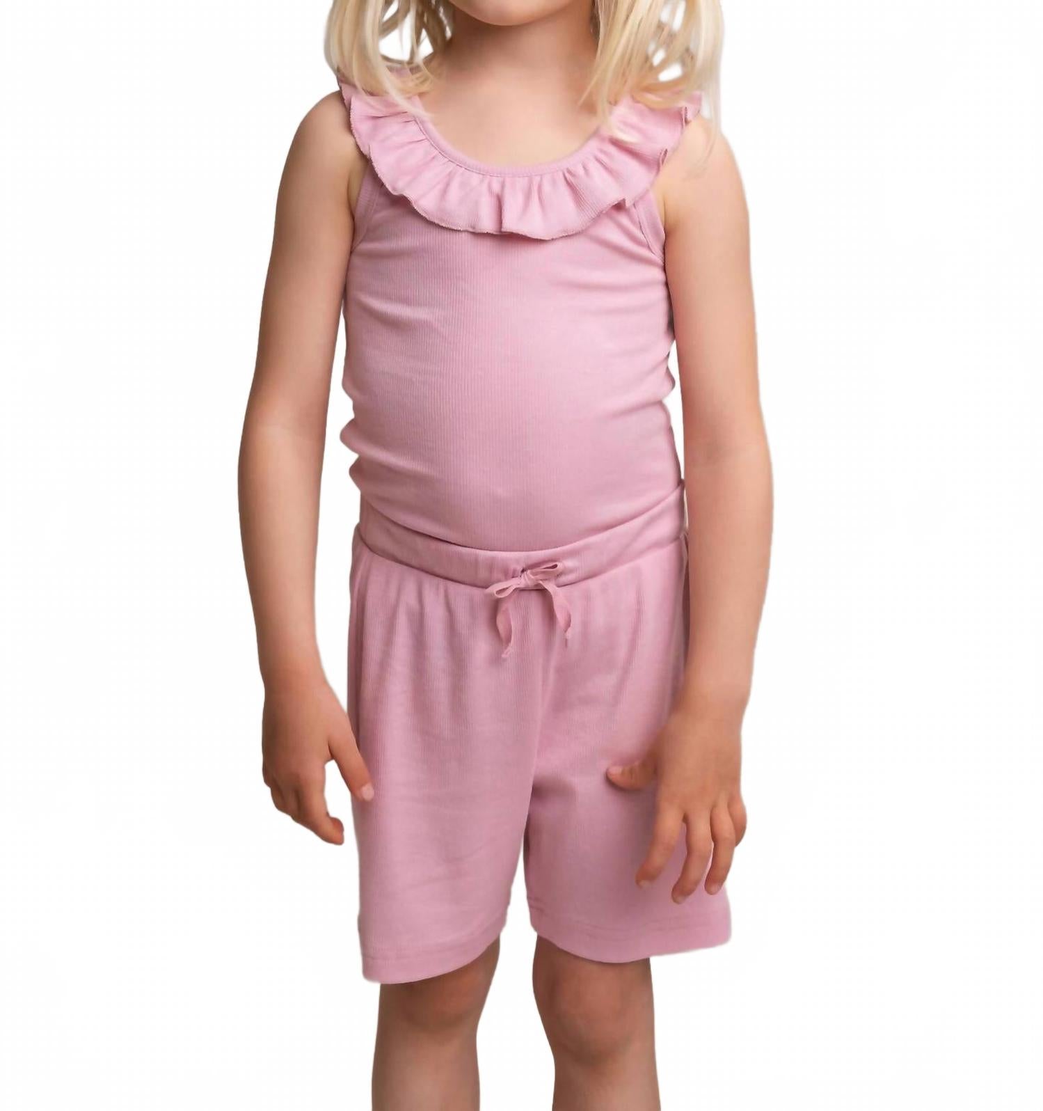 

Шорты Paulo Modal из тонкого ребра в цвете Smoothie MarMar Copenhagen, Smoothie