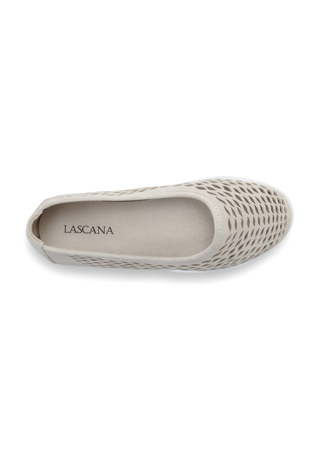 

Балетки LASCANA, бежевый