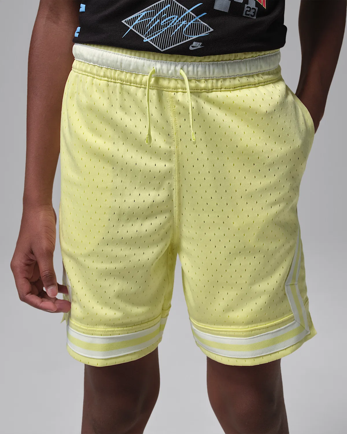 Детские шорты Jordan Dri-FIT Diamond Sport, Luminous Green — фото 2