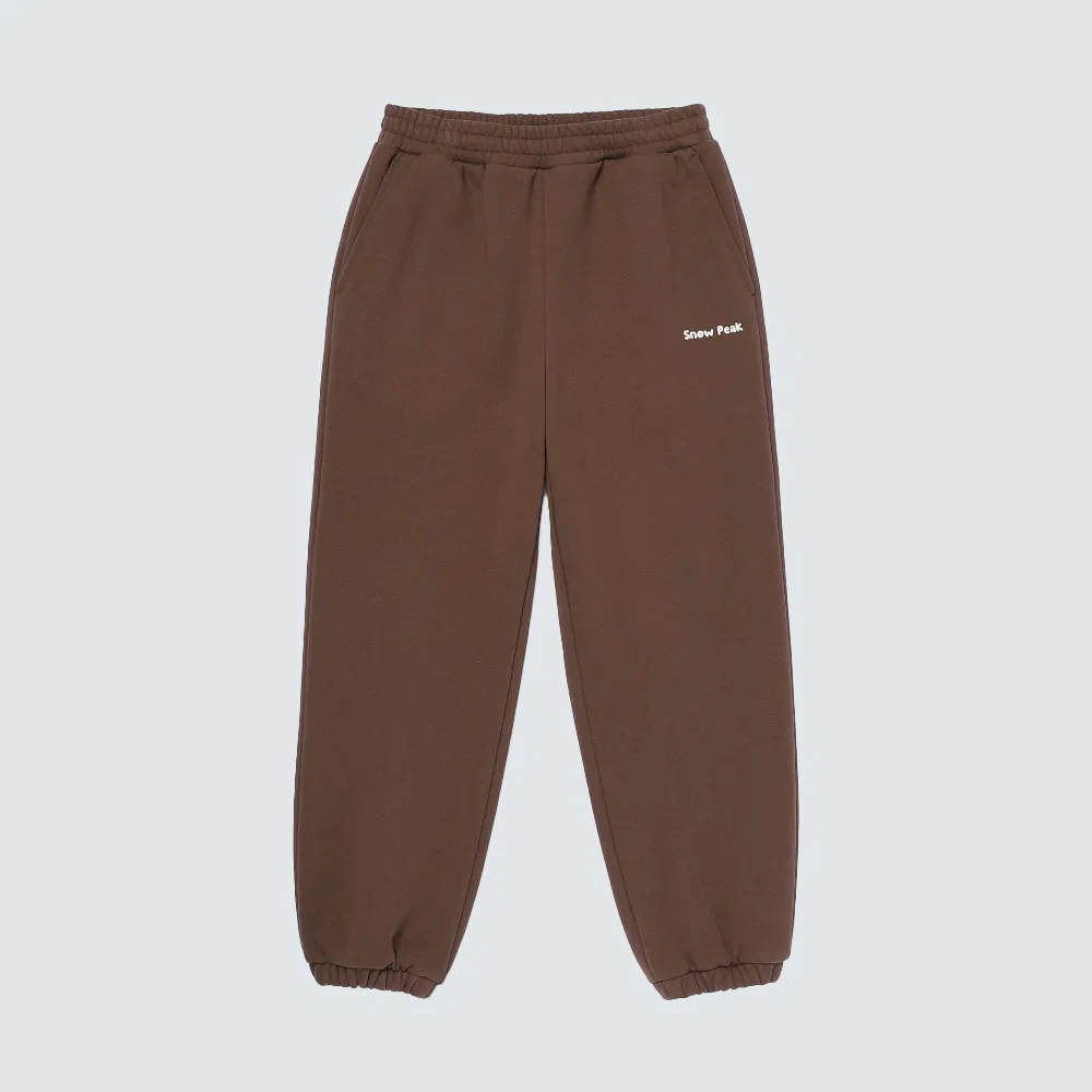Детские графические джоггеры коричневого цвета от Snowpeak Apparel Kids — фото 3