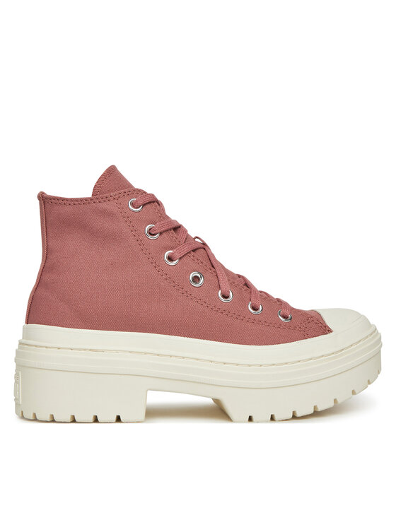 Тканевые кроссовки Chuck Taylor All Star Lugged Heel Platform A10618C Converse, розовый