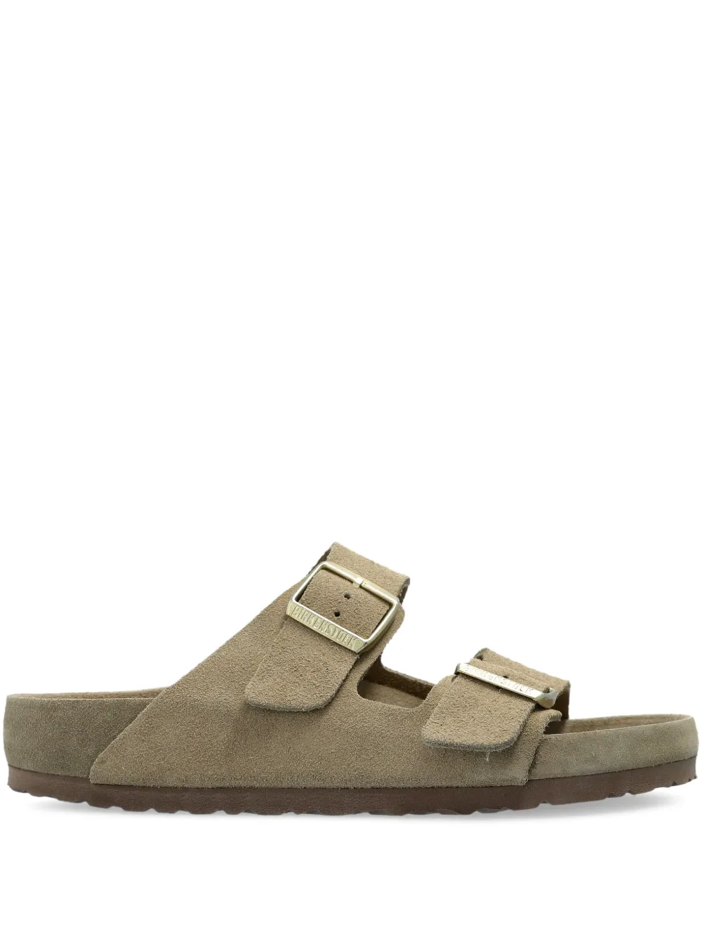 

Сандалии Arizona с пряжками Birkenstock, бежевый