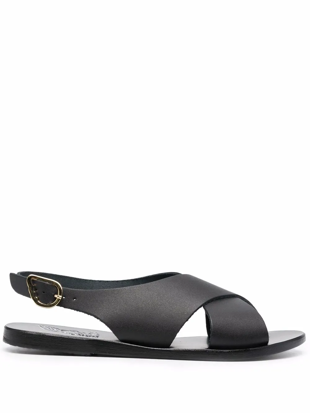 Сандалии Maria с перекрестными ремешками Ancient Greek Sandals, черный