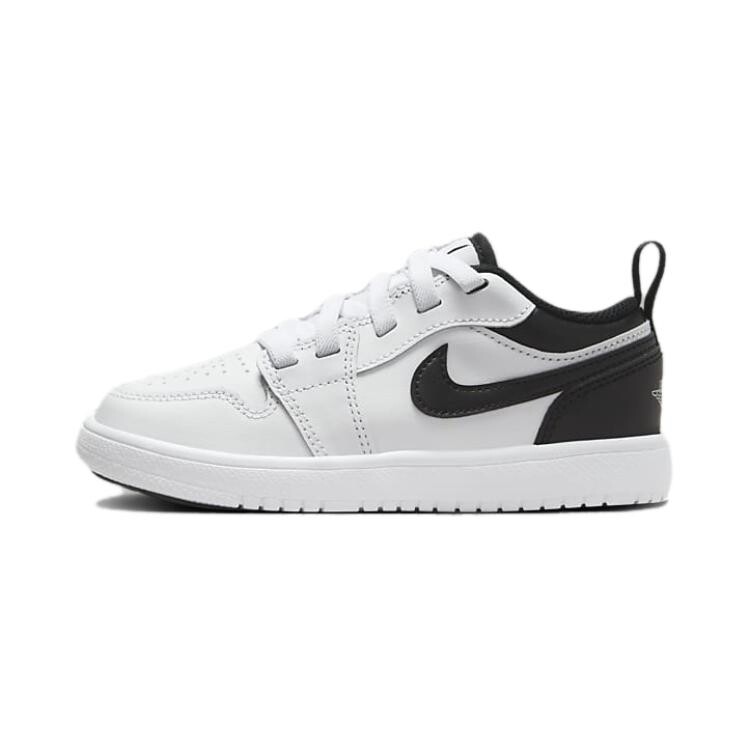 

Кроссовки Jordan 1 Retro Low ALT White Black PS, белый