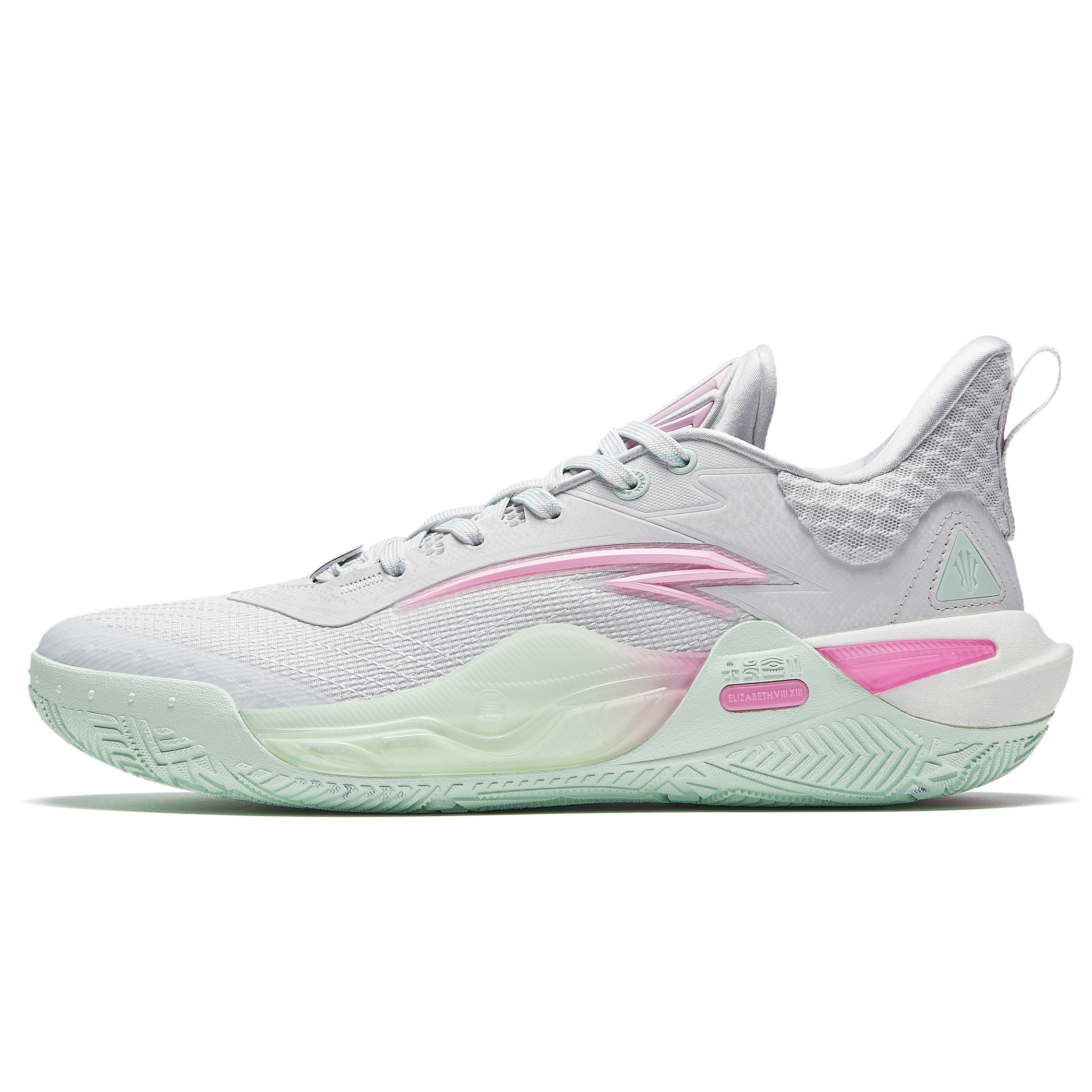 

Кроссовки Kai 1 Speed Hutt Lagoon ANTA, Sand Grain Gray/Lotus Pink
