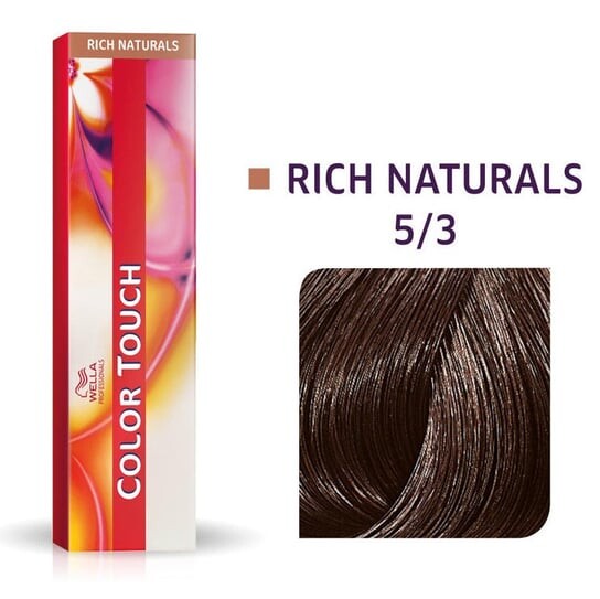 

Полуперманентная краска для волос без аммиака 5/3 60мл Wella Color Touch 5/3
