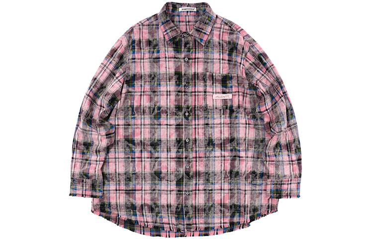 

Рубашка унисекс BENMYSHOWER, Pink Short-Sleeved