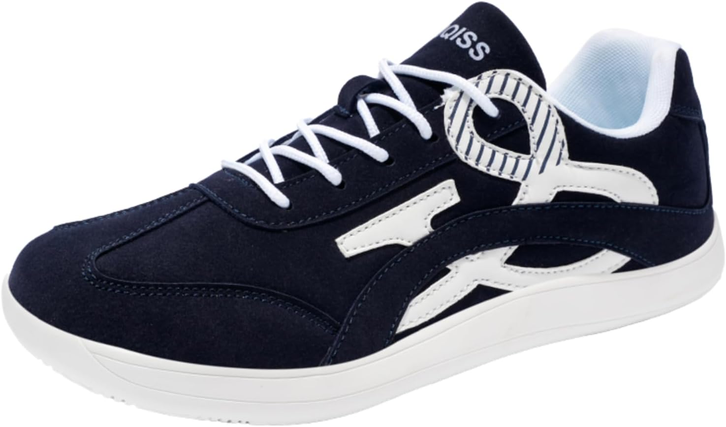 

Мужские серо-черные ретро кроссовки для спорта, стильные беговые туфли с контрастными деталями Aokisx