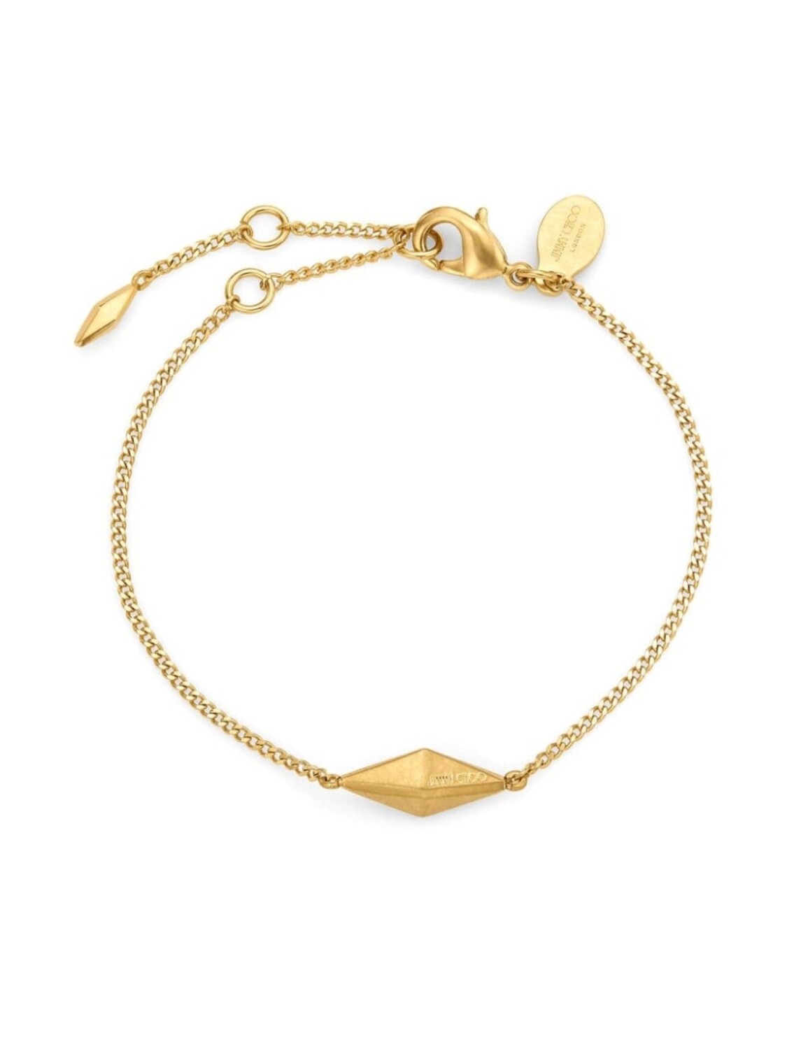 

Цепочный браслет Diamond Fine Jimmy Choo, золотой