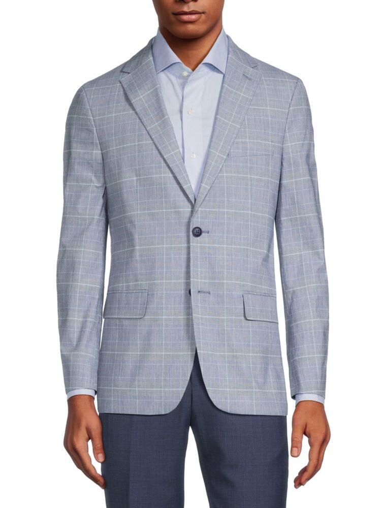 

Клетчатый пиджак Tommy Hilfiger, цвет Blue Red