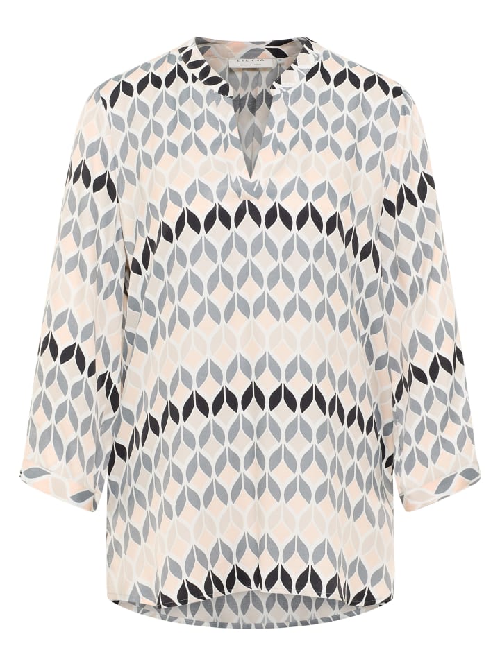 

Eterna Черная свободная блузка