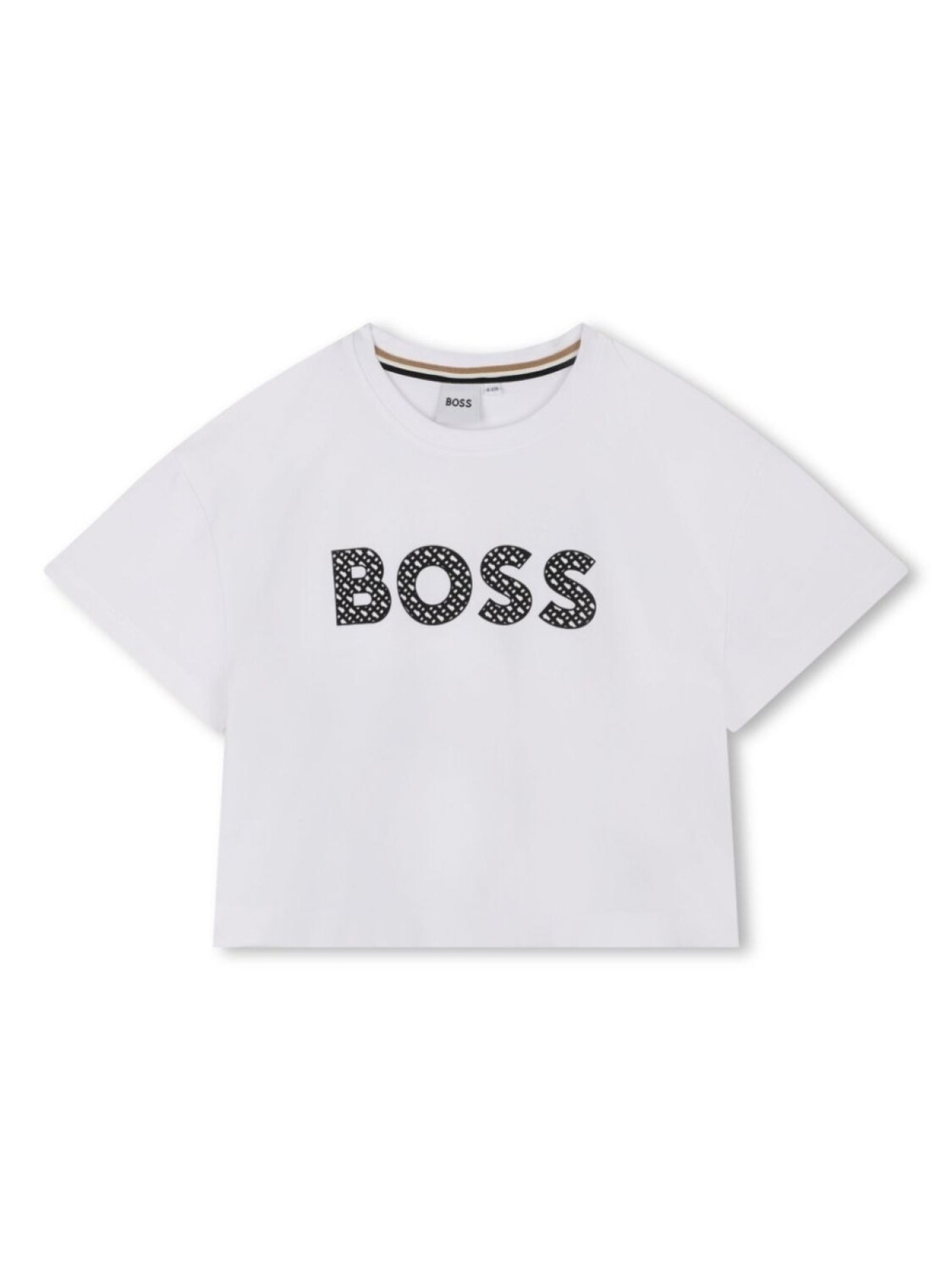 

BOSS Kidswear футболка из джерси с логотипом, белый