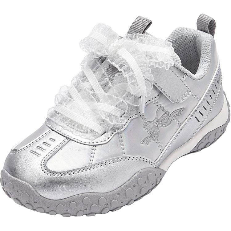 

Нескользящие, износостойкие, легкие, амортизирующие детские кроссовки для бега BALABALA, серый/серебряный