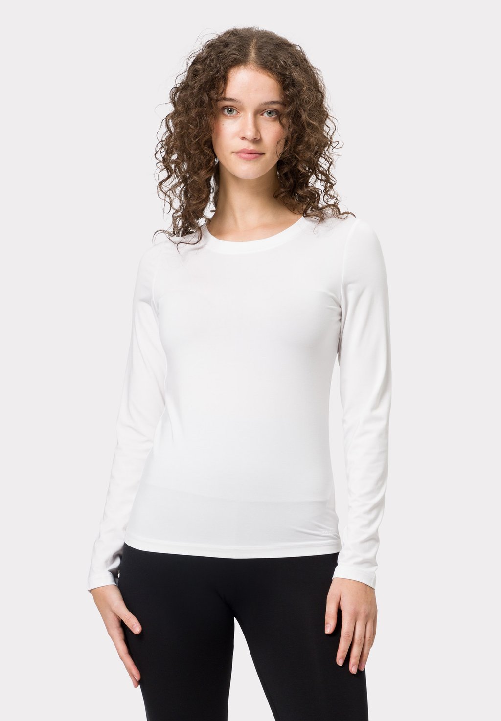 

Топ с длинными рукавами SCARLETT LONGSLEEVE BASIC Les Lunes, белый