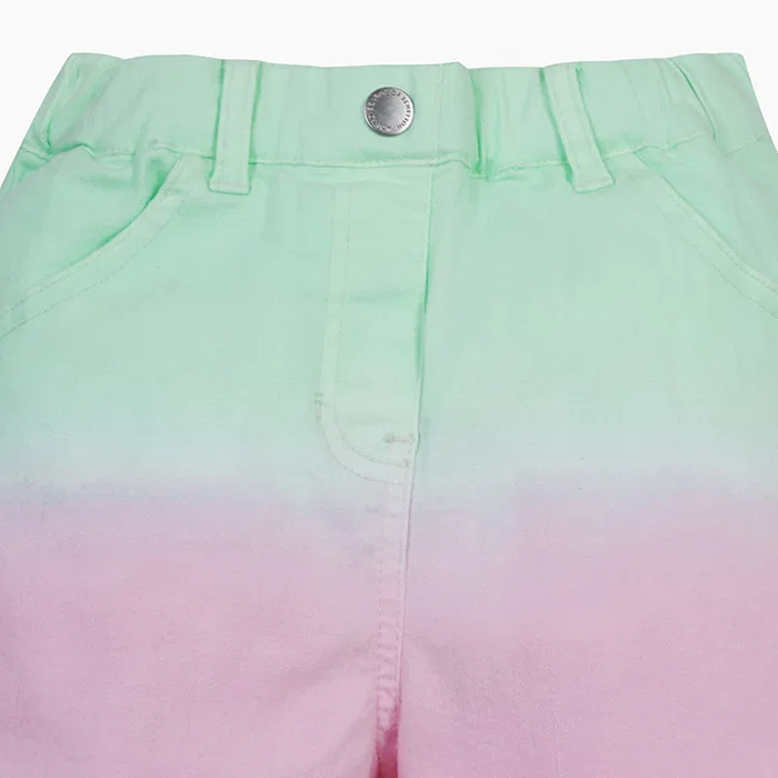 Детские шорты с двухцветным окрашиванием от Benetton Kids — фото 3