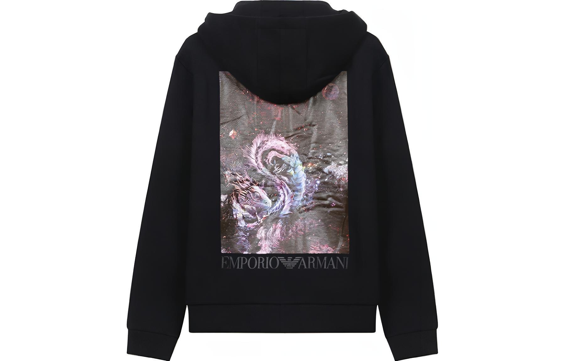 

Свитшот мужской черный EMPORIO ARMANI