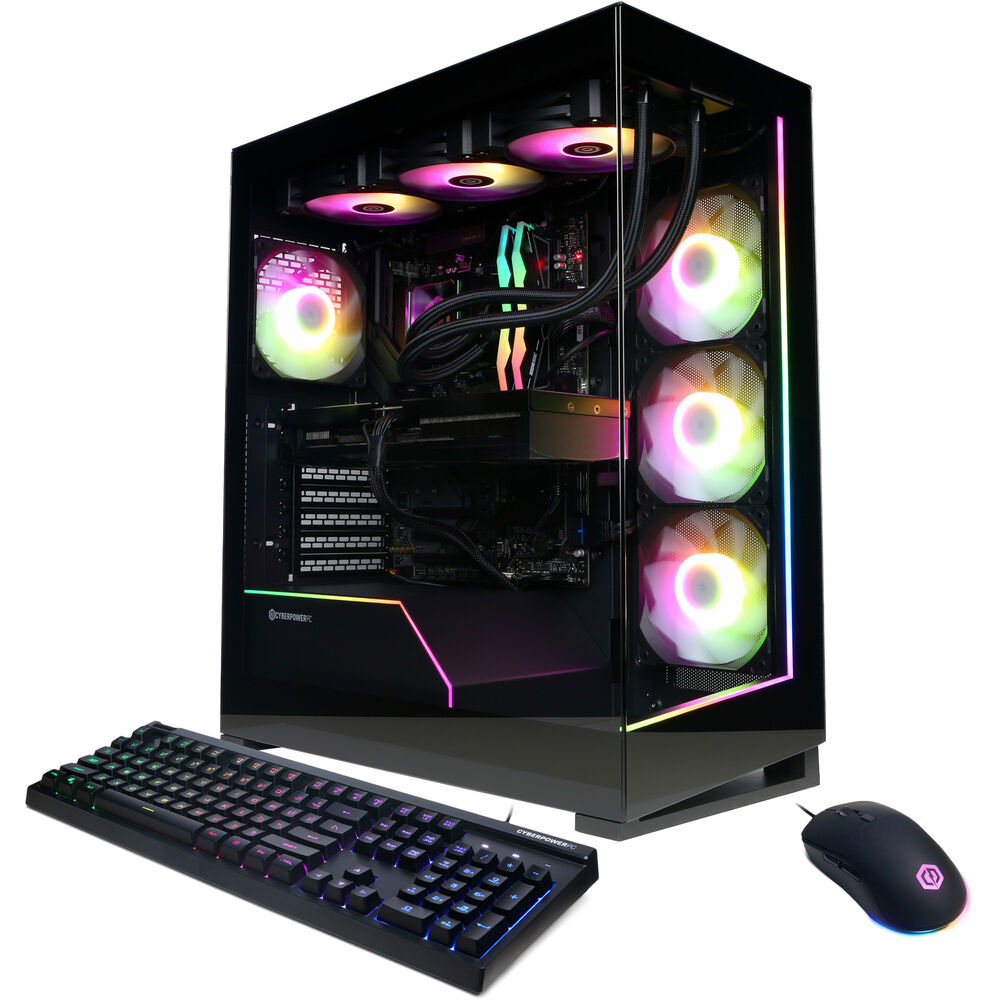 

Настольный компьютер CyberPowerPC Gamer Supreme Liquid Cool Desktop SLCAI8000CPGV2