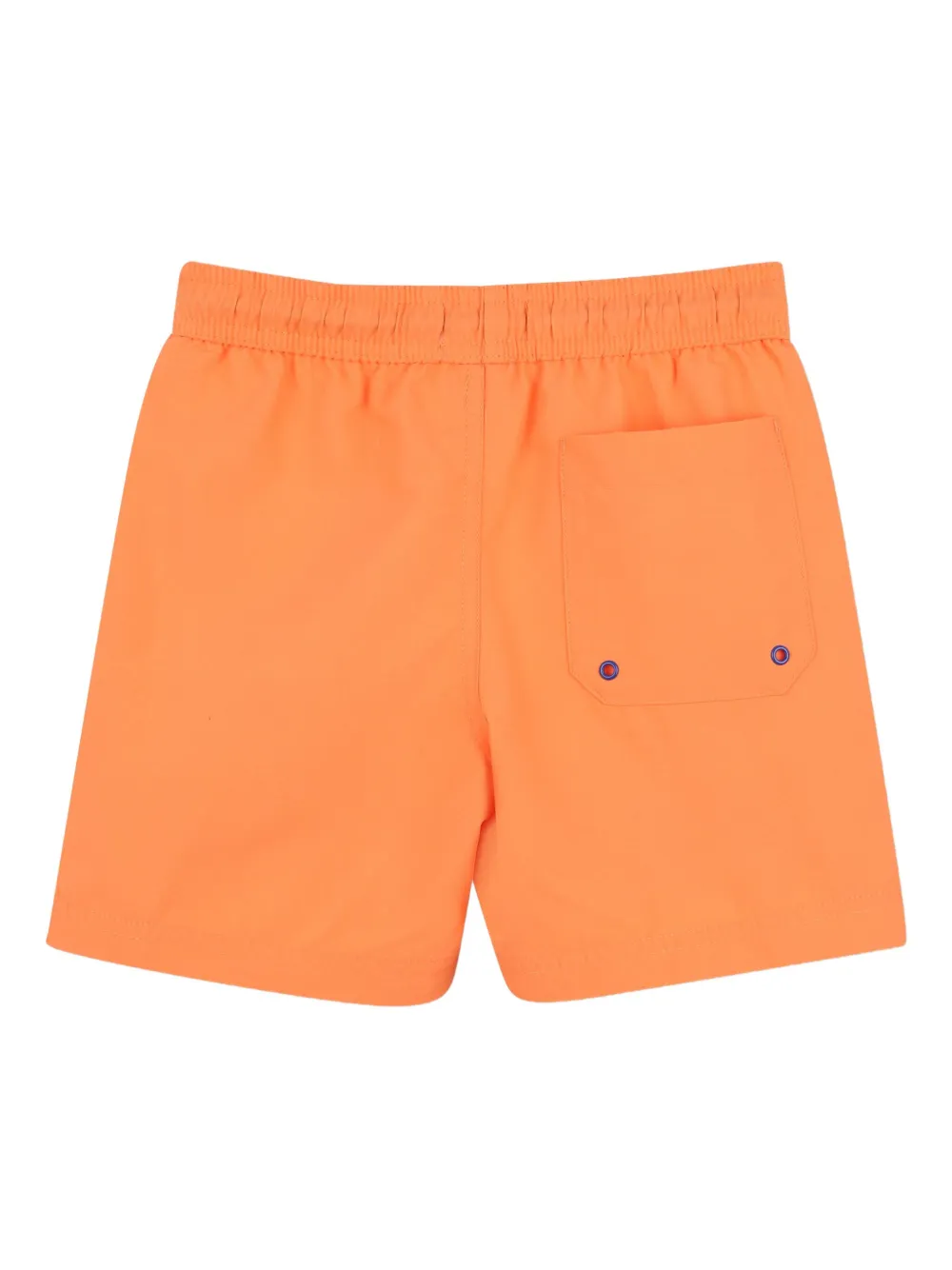 Плавательные шорты с логотипом и затягивающимся шнурком Timberland Kids, оранжевый — фото 2