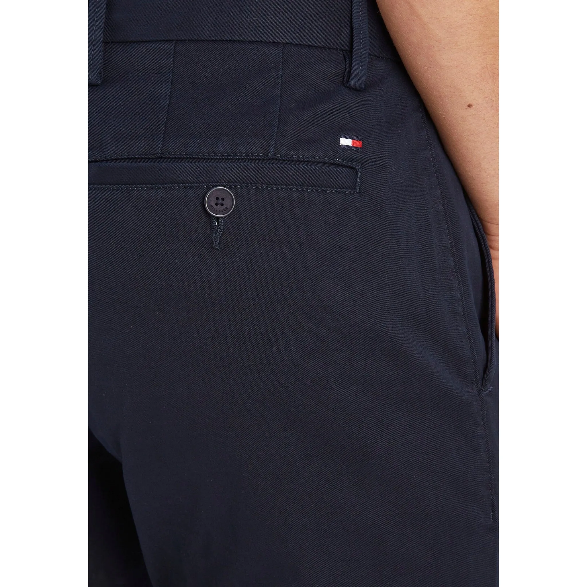 Брюки-чиносы Tommy Hilfiger "Chino Denton 1985 PIMA CO", синий — фото 3